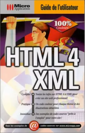 Couverture du produit · HTML 4, XML