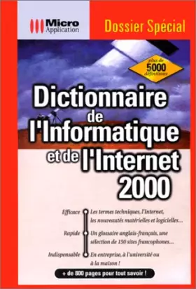 Couverture du produit · Dictionnaire de l'informatique et de l'Internet 2000