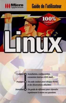 Couverture du produit · Guide utilisateur Linux