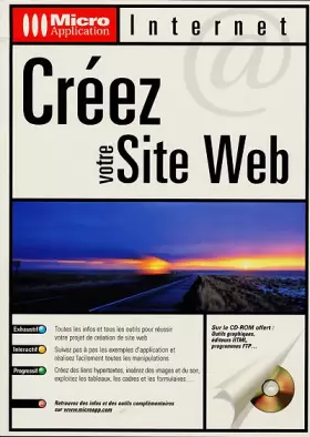 Couverture du produit · Internet : créez votre site Web