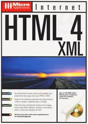 Couverture du produit · Internet HTML 4, XML