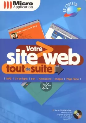 Couverture du produit · Votre site web tout de suite