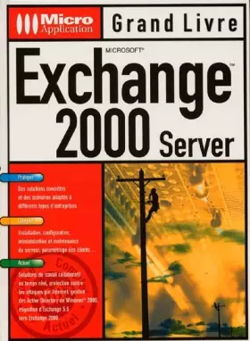Couverture du produit · Microsoft Exchange 2000 server