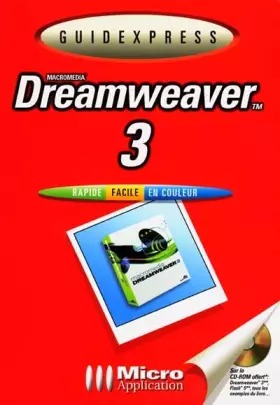 Couverture du produit · Guidexpress dreamweaver 3