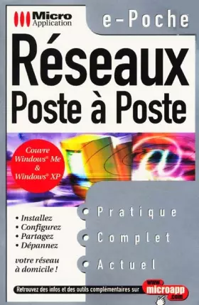 Couverture du produit · Réseaux poste à poste
