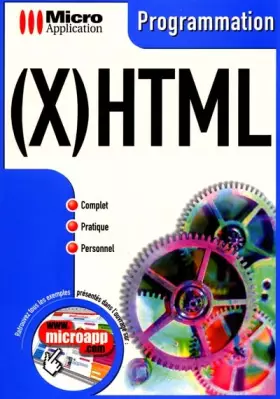 Couverture du produit · (X) HTML