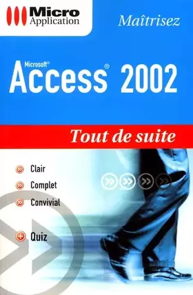 Couverture du produit · Access 2002