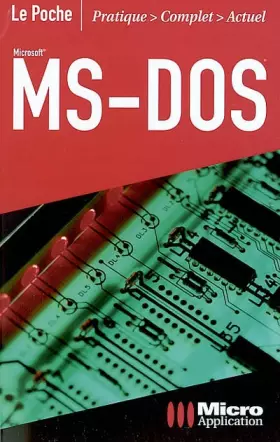 Couverture du produit · MS-DOS