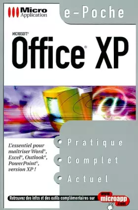 Couverture du produit · Office XP