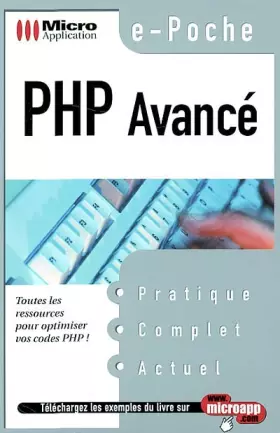 Couverture du produit · Poche PHP avancé