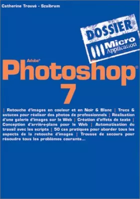 Couverture du produit · Photoshop 7