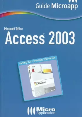 Couverture du produit · Access 2003