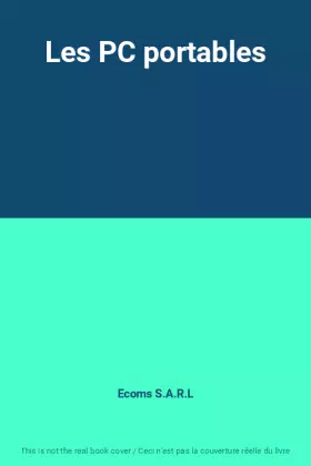 Couverture du produit · Les PC portables