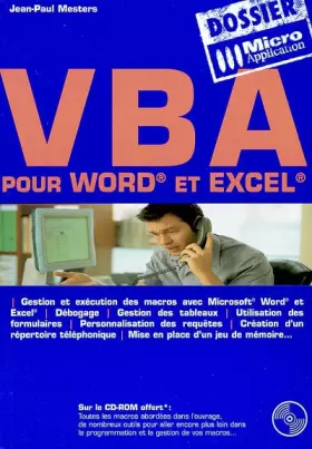 Couverture du produit · VBA
