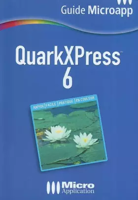 Couverture du produit · QuarkXPress 6