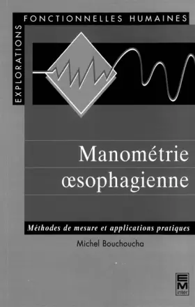 Couverture du produit · Manométrie oesophagienne