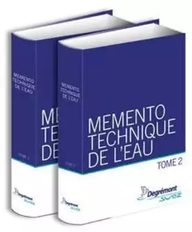 Couverture du produit · Mémento technique de l'eau, 2 volumes