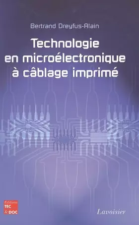 Couverture du produit · Technologie en microélectronique à câblage imprimé