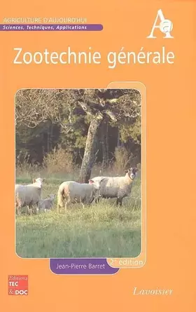 Couverture du produit · Zootechnie générale