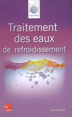 Couverture du produit · Traitement des eaux de refroidissement