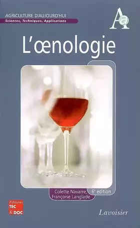 Couverture du produit · L'oenologie