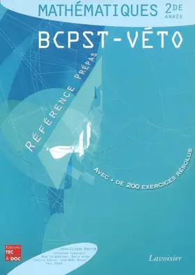 Couverture du produit · Mathématiques 2e année BCPST-VETO