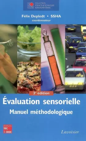 Couverture du produit · Evaluation sensorielle : Manuel méthodologique