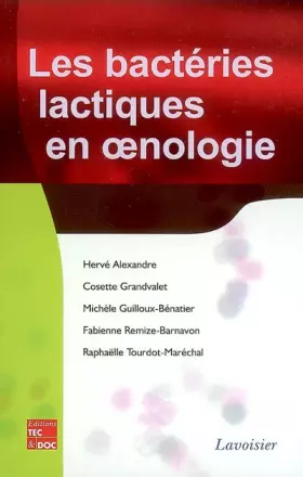 Couverture du produit · Les bactéries lactiques en oenologie