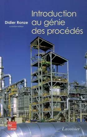 Couverture du produit · Introduction au génie des procédés