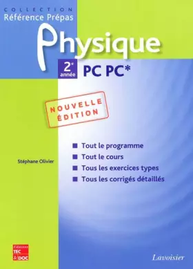 Couverture du produit · Physique 2e année PC PC*