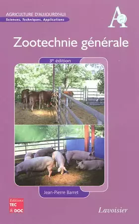 Couverture du produit · Zootechnie générale