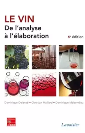 Couverture du produit · Le vin : De l'analyse à l'élaboration
