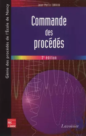 Couverture du produit · Commande des procédés