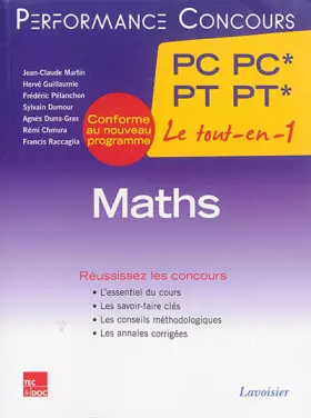 Couverture du produit · Maths 2e année PC PC* - PT PT*