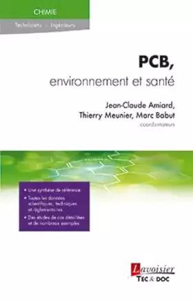 Couverture du produit · PCB, environnement et santé