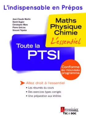 Couverture du produit · Toute la PTSI: Maths - Physique - Chimie