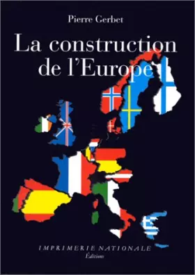 Couverture du produit · La construction de l'Europe, 1999