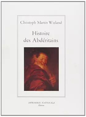 Couverture du produit · Histoire des abderitains (rl)