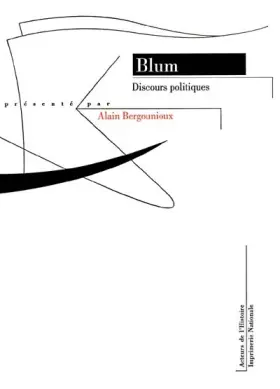 Couverture du produit · Discours politiques