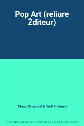 Couverture du produit · Pop Art (reliure Žditeur)