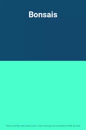 Couverture du produit · Bonsais