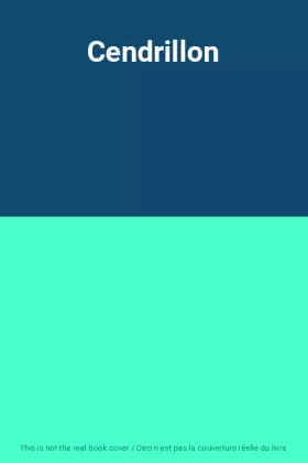 Couverture du produit · Cendrillon