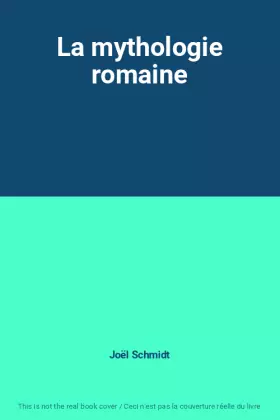 Couverture du produit · La mythologie romaine
