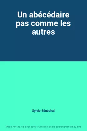 Couverture du produit · Un abécédaire pas comme les autres