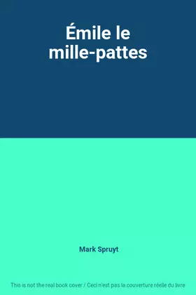 Couverture du produit · Émile le mille-pattes