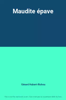 Couverture du produit · Maudite épave
