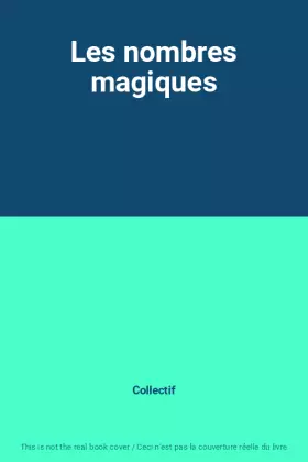 Couverture du produit · Les nombres magiques
