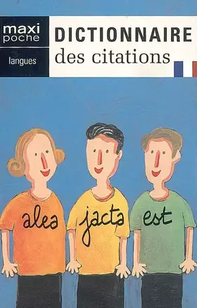 Couverture du produit · Dictionnaire des citations