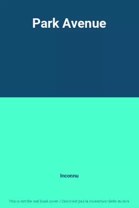 Couverture du produit · Park Avenue