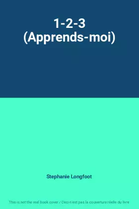 Couverture du produit · 1-2-3 (Apprends-moi)